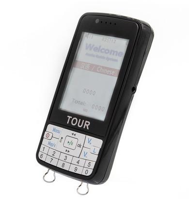 Cheap 4G memory LCD screen automatic tour guide system wireless audio tour guide system for sale