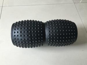 China 33*14cm Peanut Shaped Massage Foam Roller High Density With PVC Tube on sale