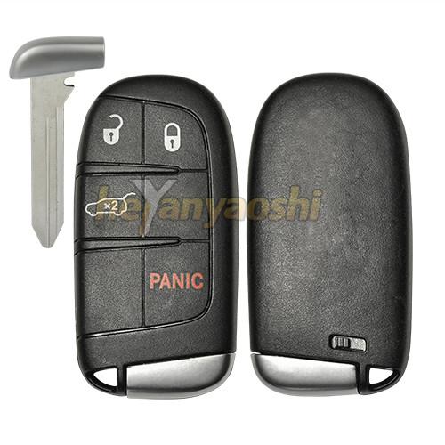Cheap Reliable Auto Car Keys 4 Buttons Smart Control Quick Reaction Small Size for sale