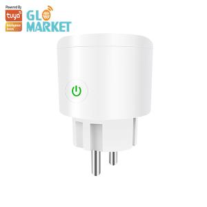 Best Glomarket Tuya Wifi EU Smart Plug Wireless Voice Control Work With Google Alexa wholesale