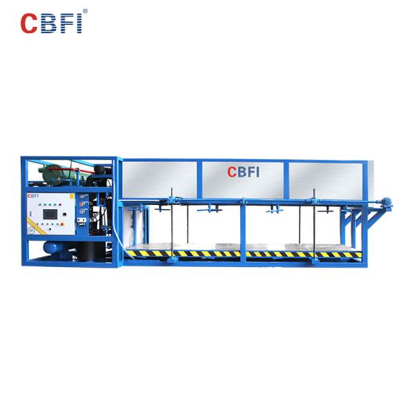 Cheap ISO14001 R507 Air Cooling Block Ice Maker Machine for sale