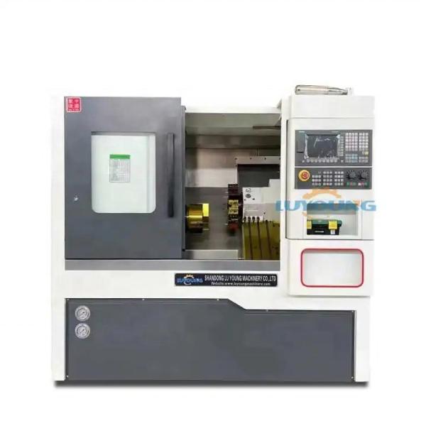 Cheap CNC Hydraulic Collet Lathe Machine TCK40 Servo Turret High Speed Slant Bed Cnc Lathe for sale