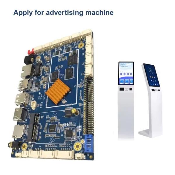 Cheap Linux / Android System Motherboard Compatible With OpenGL Touch Query Machine for sale