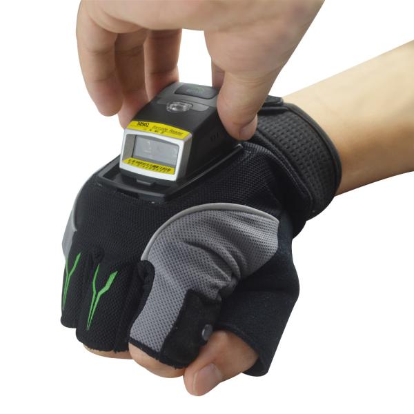 Cheap MS02 Glove Barcode Scanner Bluetooth QR Code PDF417 Code Reader for sale