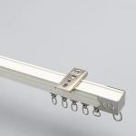 Extendable Curtain Tracks for Windows of Different Widths Custom Flatted Track