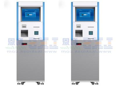 Cheap Public Linux Network Multimedia Touch Screen Half Outdoor Kiosk With Barcode Scanner for sale