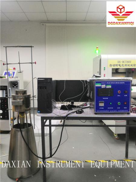 Cheap 1500W Non Combustibility Testing Machine , Flammability Test Chamber for sale