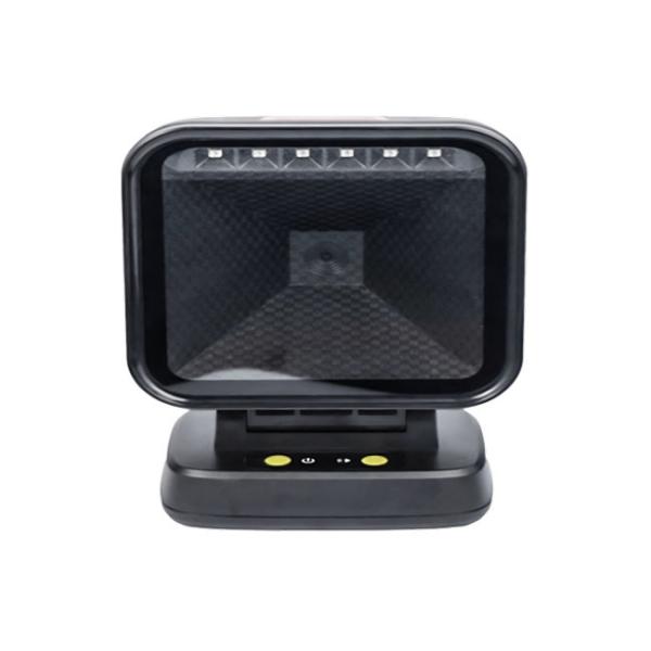 Cheap 1d 2d Desktop Barcode Scanner 10mil USB Interface CMOS Qr Reader With Beep And LED Indicators for sale