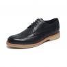 Durable Comfortable Black Mens Breathable Leather Shoes for sale