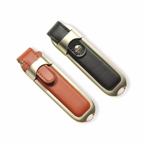 Cheap Unique Design Leather USB Flash Drive With Customized LOGO Printing for sale