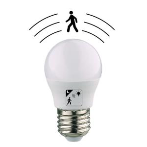 Motion Activated 220v E27 Motion Sensor Bulb , Auto On Motion Activated LED Bulb