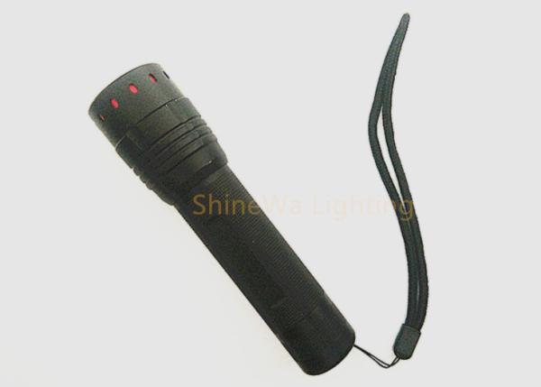 Cheap 350Lumen Focusing Led Flashlight Rechargeable , Focus Adjustable Flashlight for sale