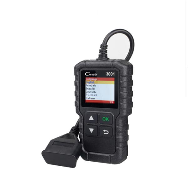 Cheap X-431 Creader 3001 Launch OBD2 Code Reader Scanner , Full EOBD OBD II Code Reader CR3001 for sale