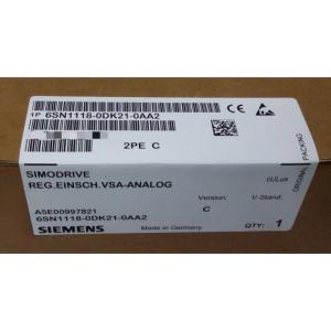 SIEMENS 6SN1118-0DK21-0AA2 CONTROL D P2 2A KDM SIMODRIVE 611 DIGITAL CONTROL UNIT HIGH PERFORMANCE 2-AXIS SIN/COS 1 VPP.