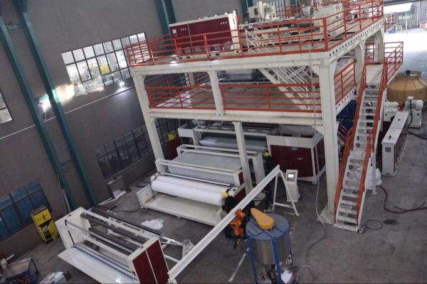 Cheap CE PP Non Woven Fabric Machine , S SS SMS PP Non Woven Fabric Making Machine for sale