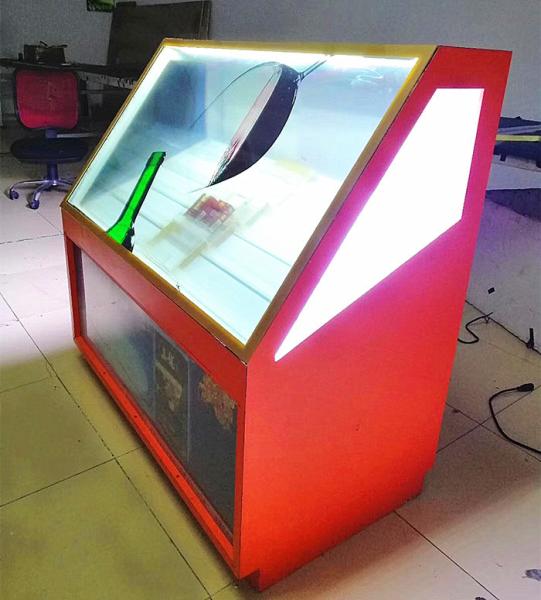 Cheap Lightweigiht Transparent LCD Screen Display With Aluminium Alloy Frame for sale