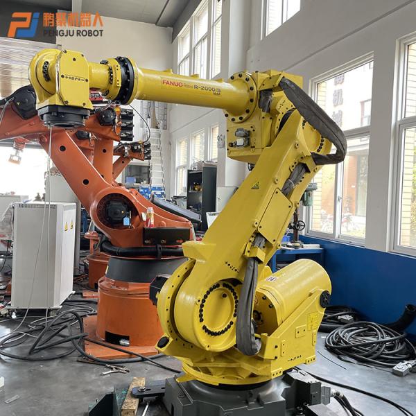 Cheap Second Hand FANUC Industrial Robots 2000iB/165F Palletizing Handling Spot Welding Robot Arm for sale