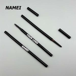 Twist Up Design Eyebrow Pencil Container ABS Material Automatic Formula