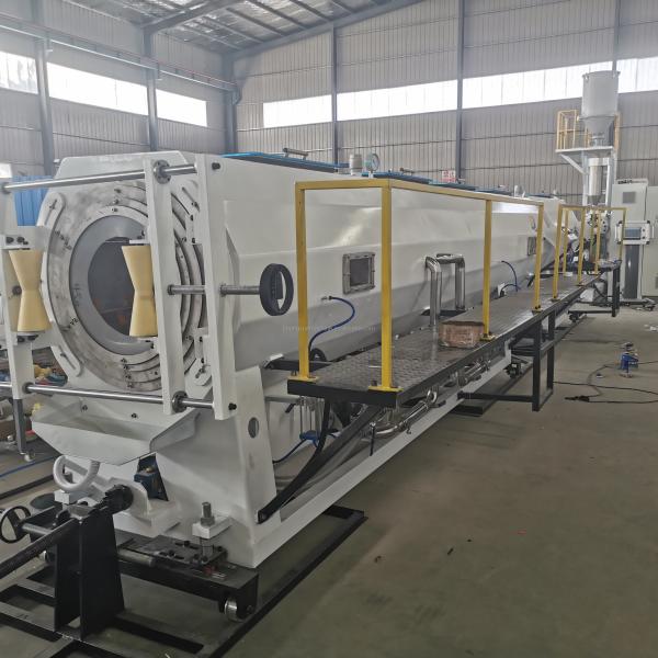 Cheap Screw L/D Ratio 55 1 HDPE Jacket Extrusion Line for PU Foaming Pre-insulated Pipe for sale
