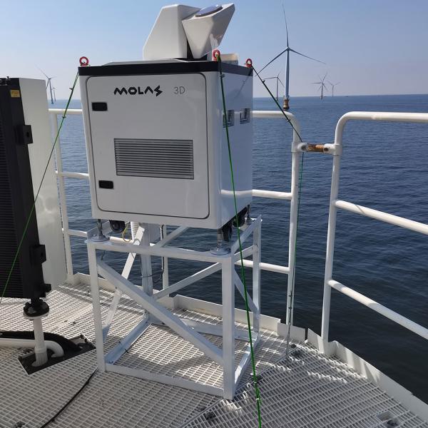 Cheap 3D Scanning Doppler Wind Speed Lidar PPI RHI DBS LOS Programmed Scan Bankable for sale