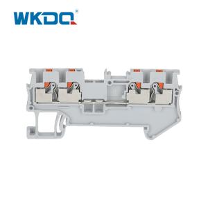 Best Din Rail Push In Connection Screw Terminal Wire Connectors CE / RoHS Certification wholesale
