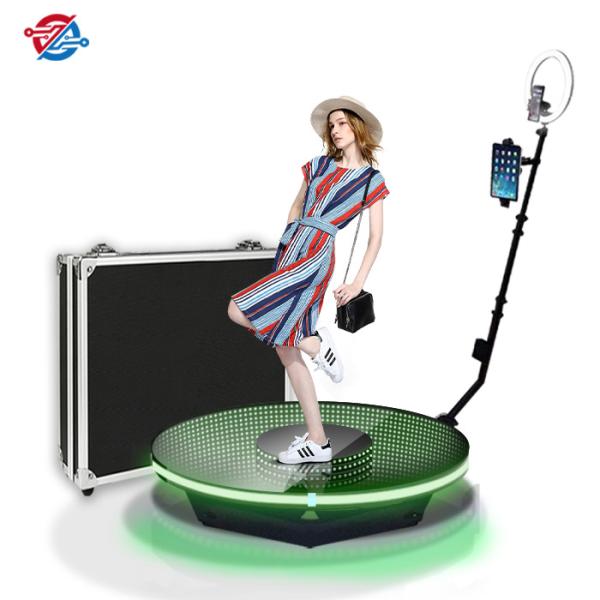 Cheap Manual Control 360 Photo Booth Rotating Stand Camera Automatic Party Wedding Machine for sale