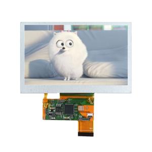 Best 4.3 Inch HMI IPS LCD Module COF Thin 800x480 Lcd Display Without Touch Playing Animation wholesale