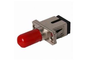 China SC-ST Hybrid fibre optic adapter , Simplex / Duplex Fiber Coupler on sale