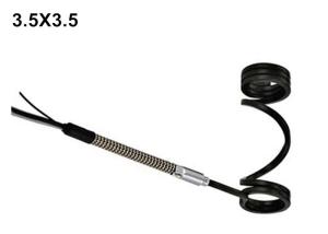 China China coil spiral heaters with thermcouple3.5X3.5|Hot runner nozzle heating element export to worldwide on sale