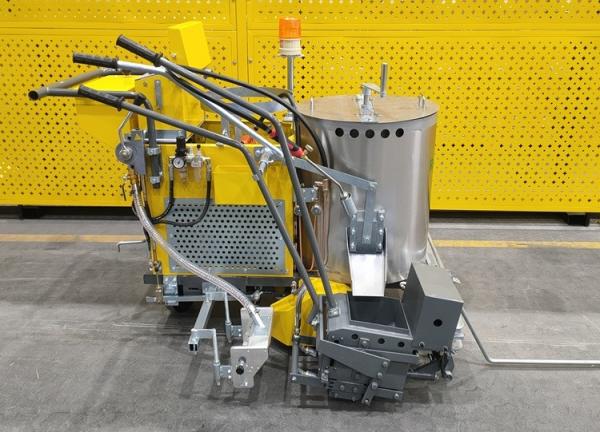 Cheap Hand Push Thermoplastic Road Marking Machine with High Speed for sale