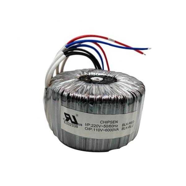 Cheap Neon Audio Electronic Power 50Hz Coil Shape High Current Step down Toroidal Transformer Custom T60 for Resin Output Power for sale