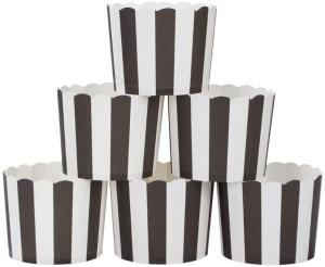 Best Black Stripe Paper Muffin Cups wholesale
