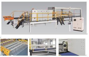 Dpack corrugated Automatic Corrugated Cardboard Carton Board Box Stacking Machines 1800mm Stack Board Height