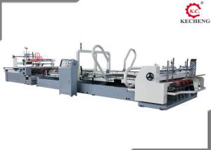 China Automatic Carton Folder Gluer Machine / Carton Pasting Machine For Corrugated Boxes on sale