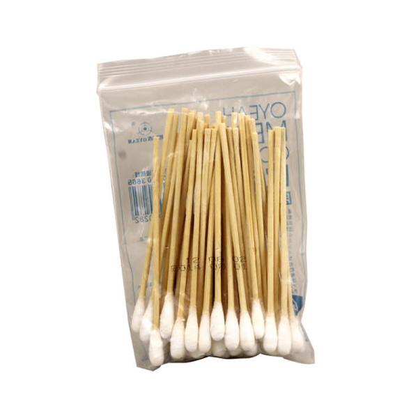 Cheap General Size Wooden Cotton Buds Multi Process Disinfection And Sterilization for sale