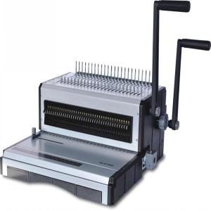 China 4x4 Hole Comb Double Loop Wire Binding Machine For A3 / A4 Paper on sale