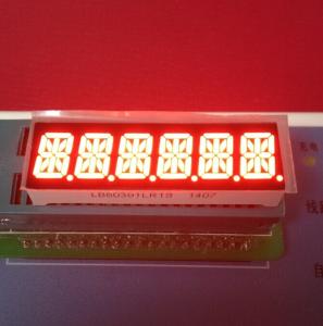 Best Super Bright Red 6 Digit 14 Segment Led Display 10mm For Taximeter wholesale
