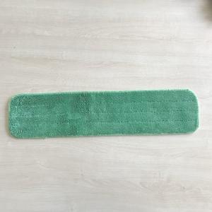 Best 100% polyester absorb water flat mop  house keeping wet mop Chinese suppiler with scrape wholesale
