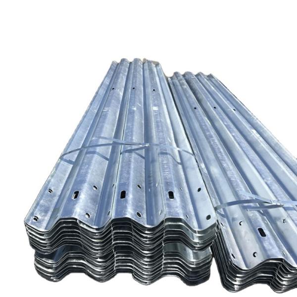 Cheap Q235 Q345 Galvanized Road Safety Steel Highway Guardrail Rails Rail Guards ISO Certified for sale