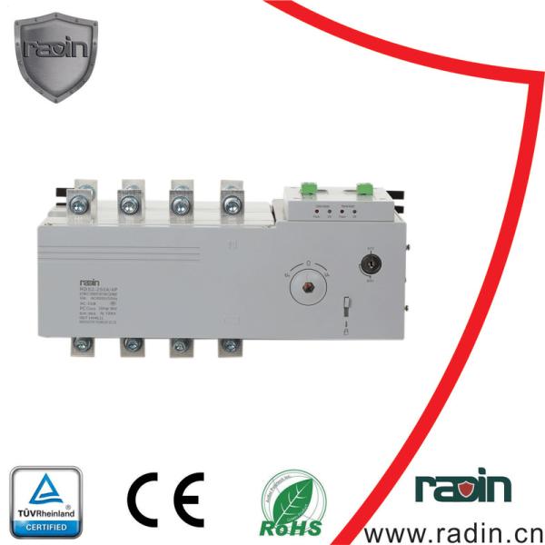 Cheap Emergency Generator Load Transfer Switch , Dual Power 4 Circuit Generator Transfer Switch for sale