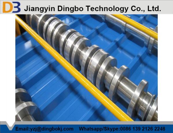 Cheap Automatic K span Roof Panel Roll Forming Machine 15 Meters /min max speed for sale