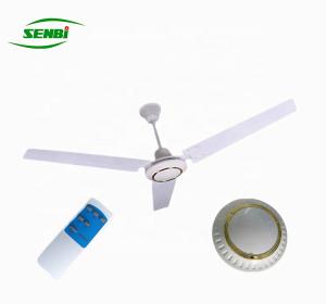 China 12 Volt Solar DC Ceiling Fan 56 Inch AC DC Motor With Remote Control on sale