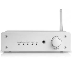 China Pro Audio Bluetooth Amplifier 50W x2 Wireless Amp 2 Channel Class D Integrated Stereo Receiver for Passive Speakers on sale