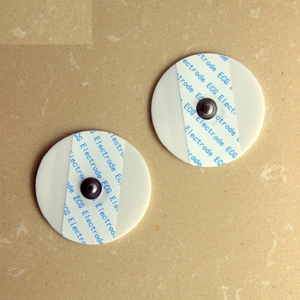 Cheap 55mm Foam Disposable Ecg Patches Ecg Monitoring Electrodes for sale