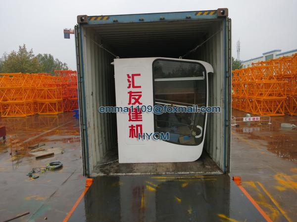 Cheap Tower Crane Parts QTZ Tower Crane Cabin With Sample Operate for sale