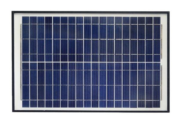 Cheap Blue 12V Solar Panel , Polycrystalline Silicon Solar Panel With Alligator Clip for sale