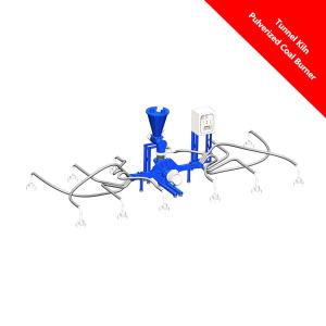 China High-Efficiency Fully-Automatic Pulverized Coal Burner with 12 Coal Feeding Points 115kw Thermal Power for Brick Kiln Firing System on sale