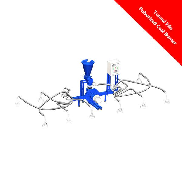 Cheap High-Efficiency Fully-Automatic Pulverized Coal Burner with 12 Coal Feeding Points 115kw Thermal Power for Brick Kiln Firing System for sale