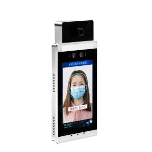 Best 8inch Infrared Thermometer Visitor Management Attendance Machine with Face Recognition wholesale