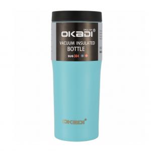 Best 2023 best seller stock mug black blue orange coffee mug stainless steel beer cup with pressing lid wholesale